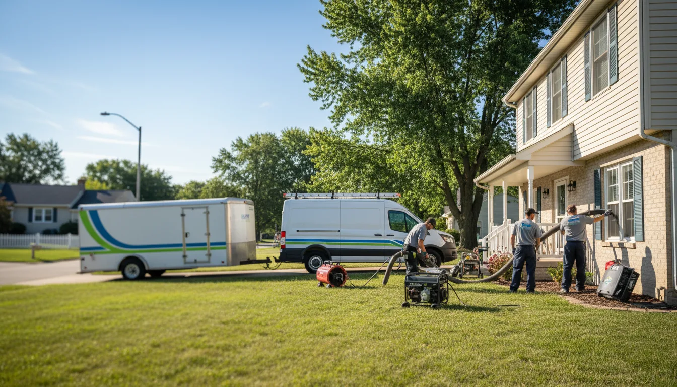 Flooded Basement Restoration And Cleanup With Repair in Cheney, KS near me